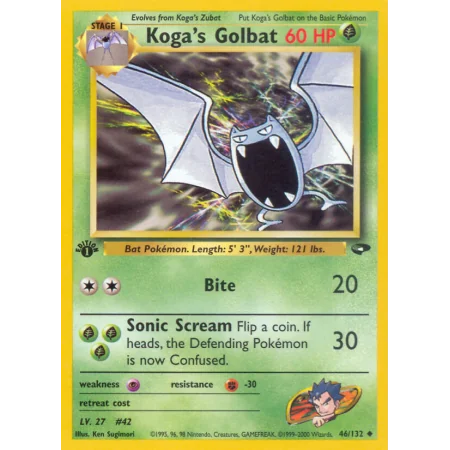 Koga's Golbat