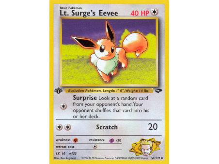Lt. Surge's Eevee