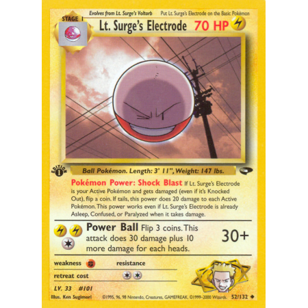 Lt. Surge's Electrode