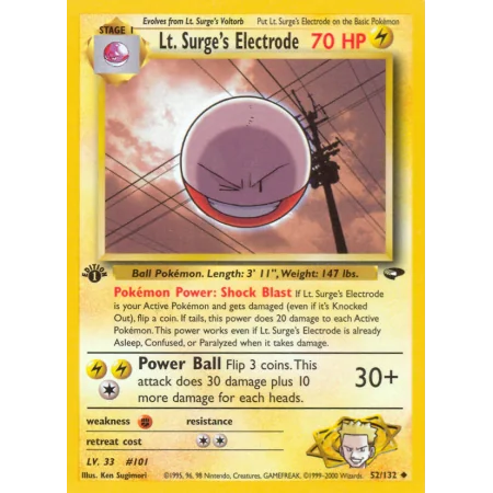 Lt. Surge's Electrode
