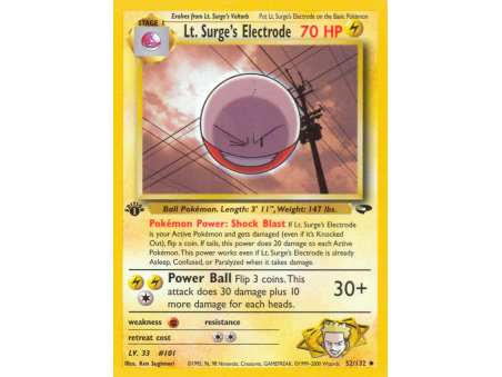 Lt. Surge's Electrode