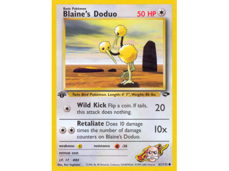 Blaine's Doduo