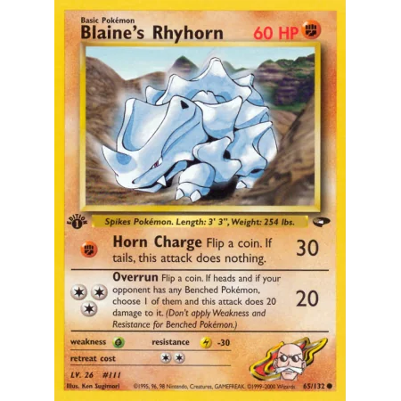 Blaine's Rhyhorn
