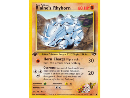 Blaine's Rhyhorn