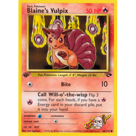 Blaine's Vulpix