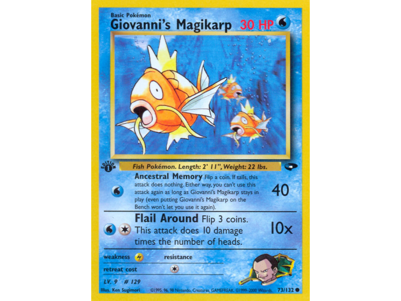 Giovanni's Magikarp