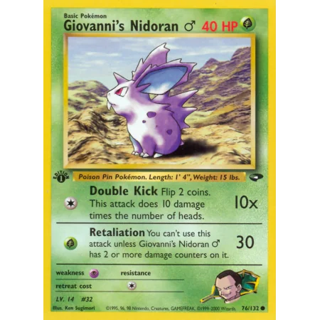 Giovanni's Nidoran ♂