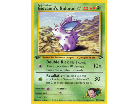 Giovanni's Nidoran ♂