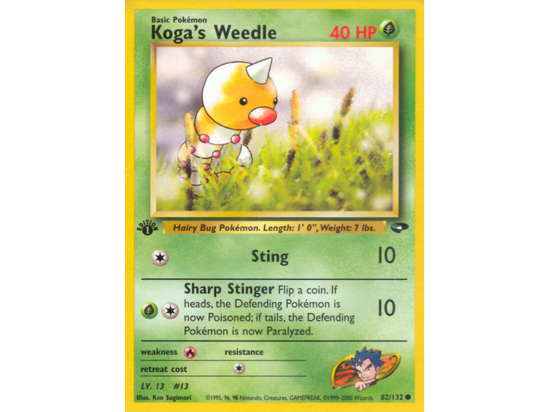 Koga's Weedle