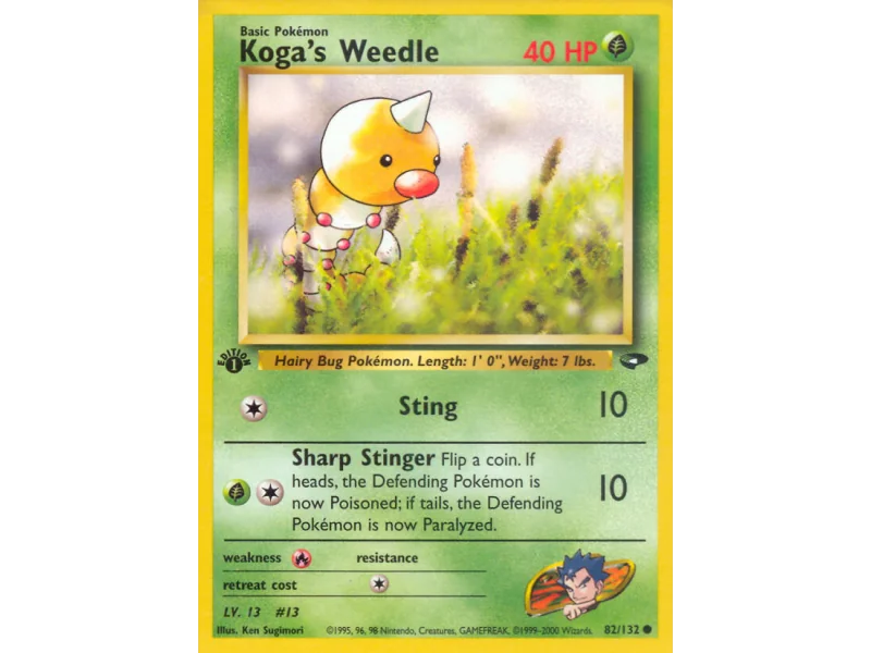Koga's Weedle