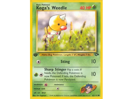 Koga's Weedle