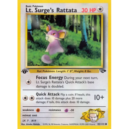 Lt. Surge's Rattata