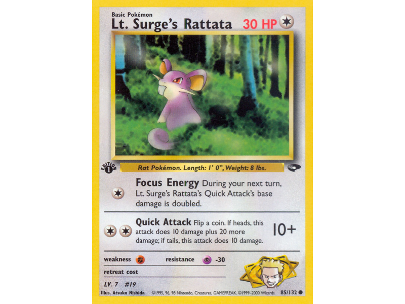 Lt. Surge's Rattata