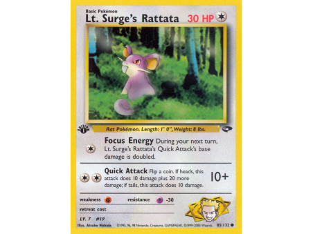 Lt. Surge's Rattata