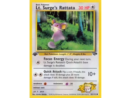 Lt. Surge's Rattata
