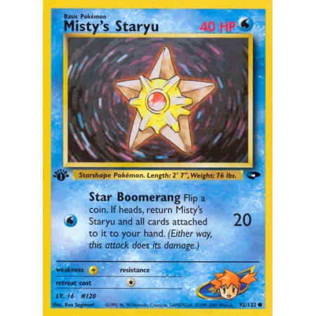 Misty's Staryu