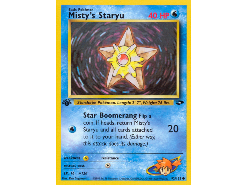 Misty's Staryu