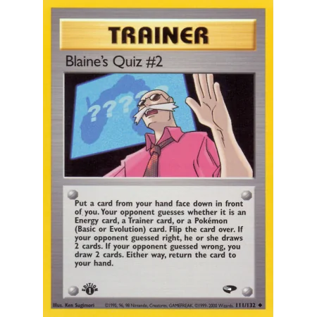 Blaine's Quiz 2