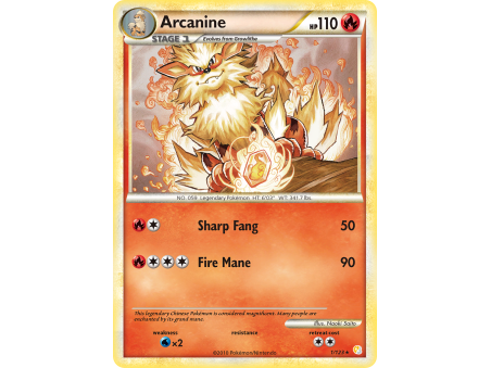 Arcanine (Reverse Holo)