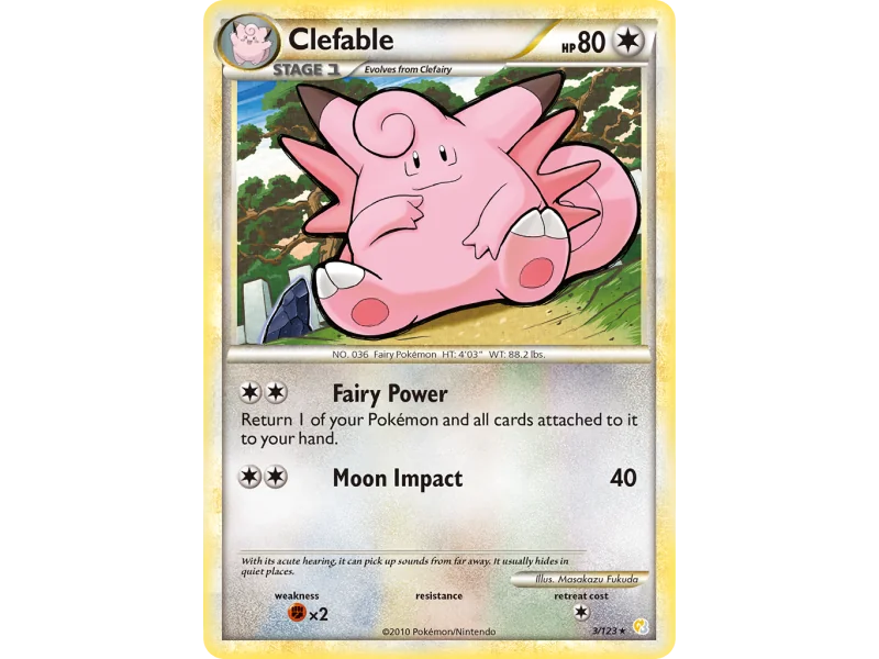 Clefable (Reverse Holo)