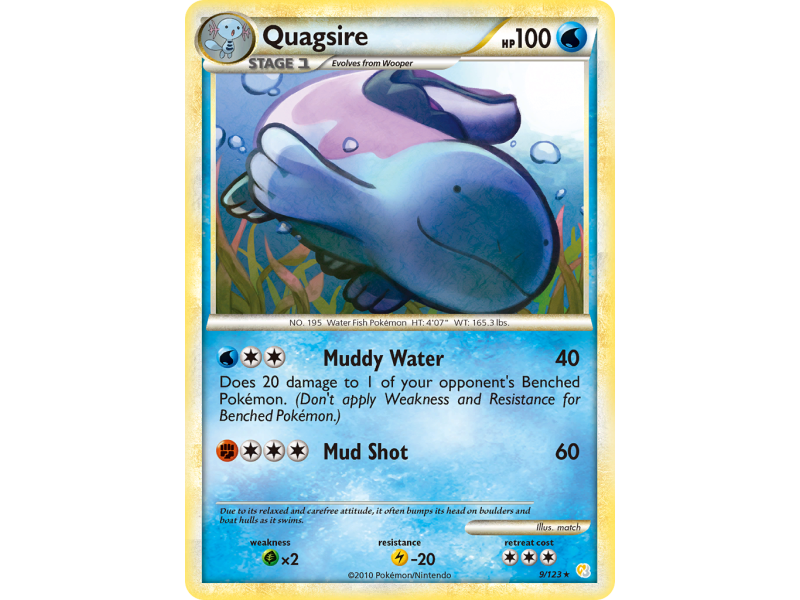 Quagsire (Reverse Holo)