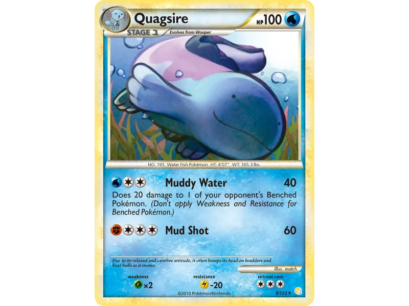 Quagsire (Reverse Holo)