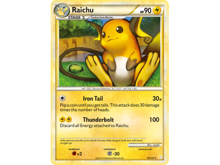 Raichu (Reverse Holo)