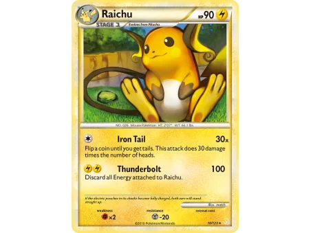 Raichu (Reverse Holo)