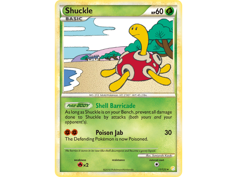 Shuckle (Reverse Holo)