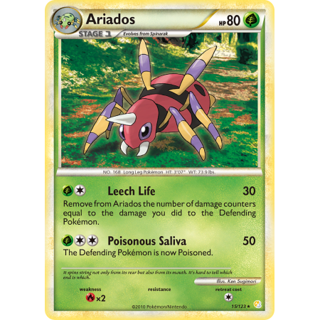 Ariados (Reverse Holo)