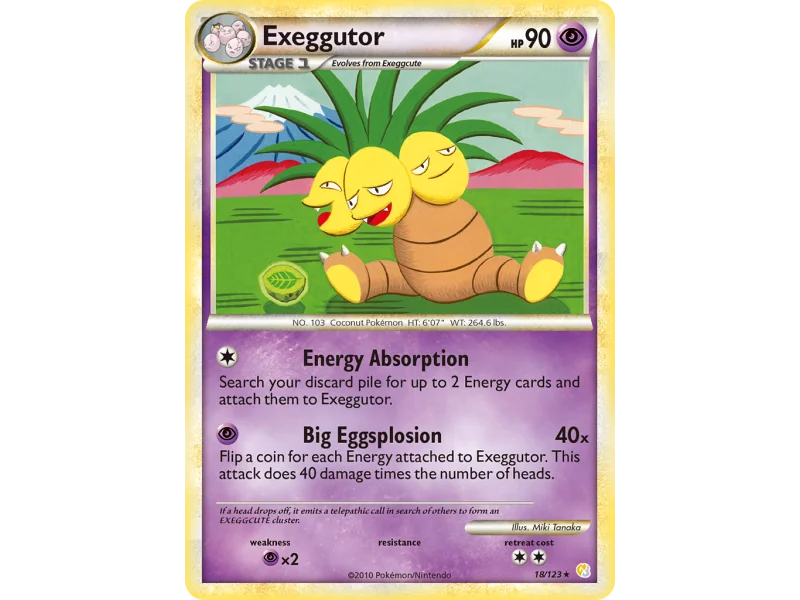 Exeggutor (Reverse Holo)