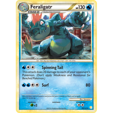 Feraligatr (Reverse Holo)