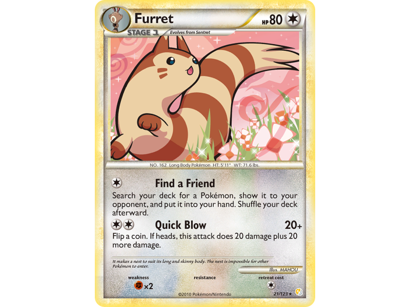 Furret (Reverse Holo)