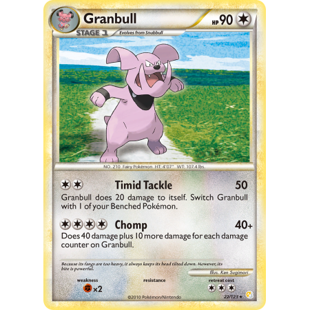 Granbull (Reverse Holo)