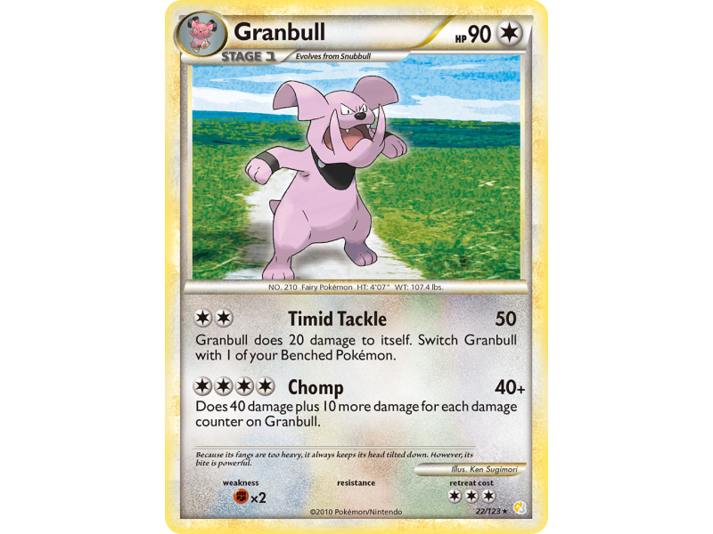 Granbull (Reverse Holo)