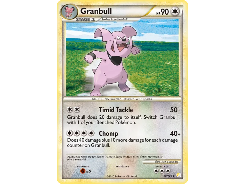 Granbull (Reverse Holo)