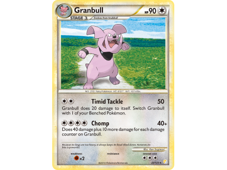 Granbull (Reverse Holo)
