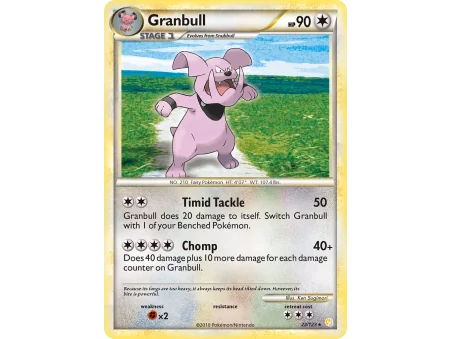 Granbull (Reverse Holo)