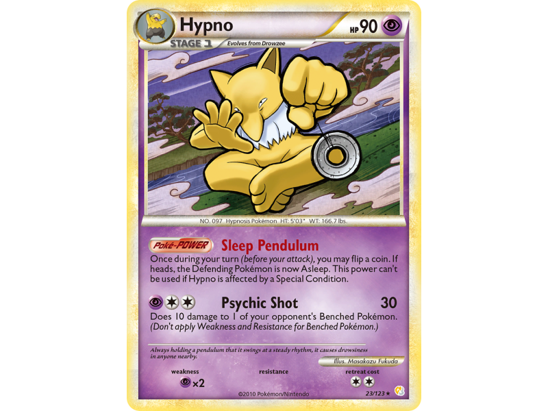 Hypno (Reverse Holo)