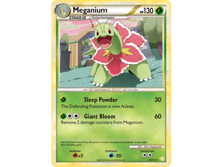 Meganium (Reverse Holo)