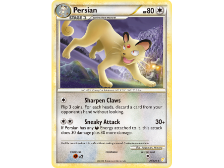 Persian (Reverse Holo)
