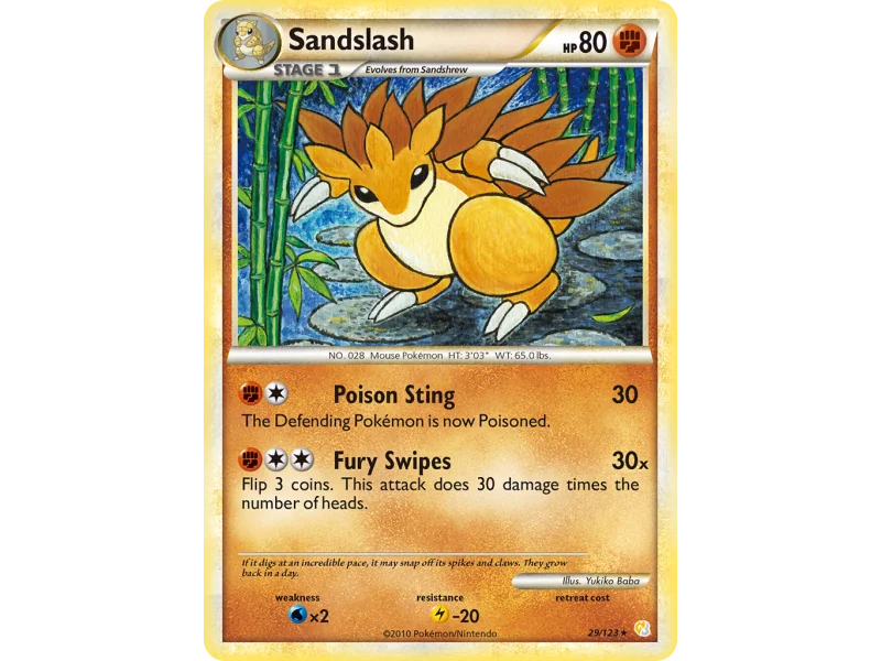 Sandslash (Reverse Holo)