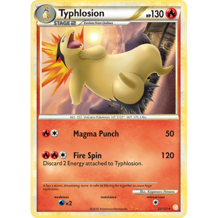 Typhlosion (Reverse Holo)