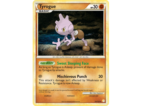 Tyrogue (Reverse Holo)