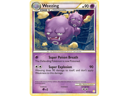 Weezing (Reverse Holo)