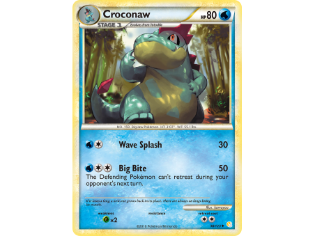 Croconaw (Reverse Holo)