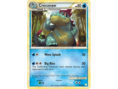 Croconaw (Reverse Holo)