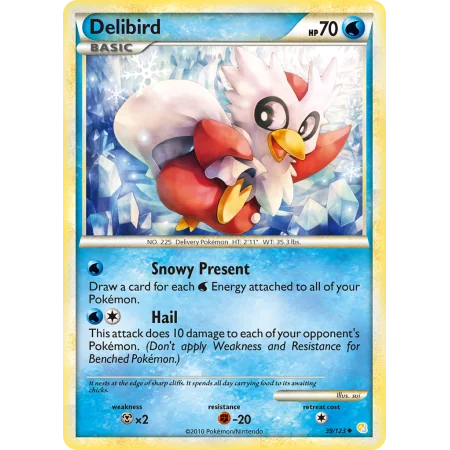 Delibird (Reverse Holo)