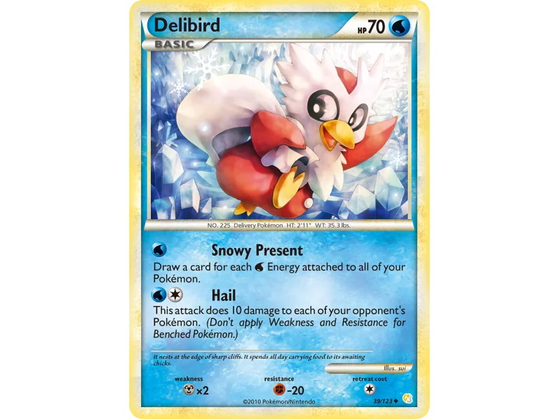 Delibird (Reverse Holo)