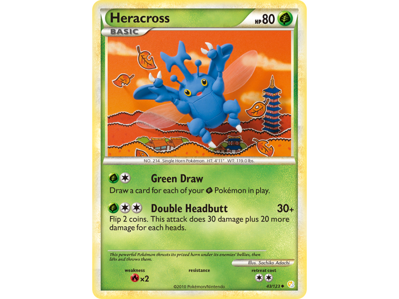 Heracross (Reverse Holo)